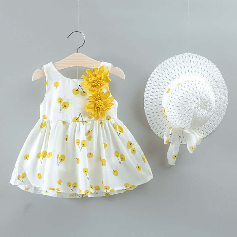 Girls Cherry Dress Bangladesh Imported Baby Dress - Small China Town