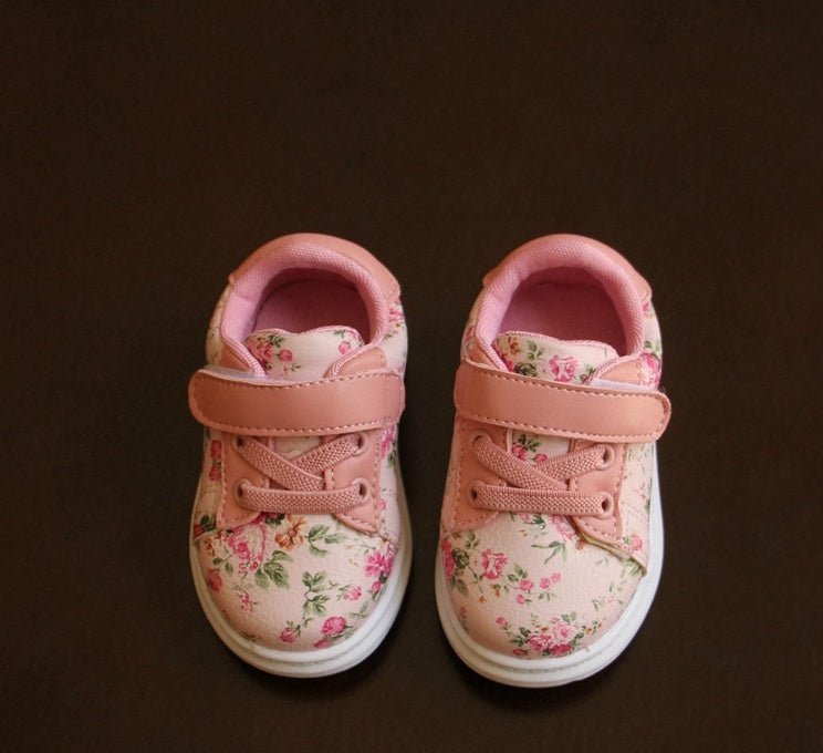 Baby small floral toddler shoes