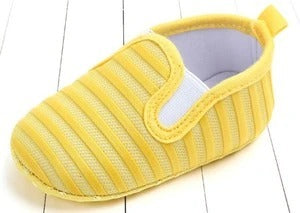 Unisex Baby Prewalker Shoes with soft sole, breathable upper, lightweight slip-on design, and flexible comfort for newborns and first walkers