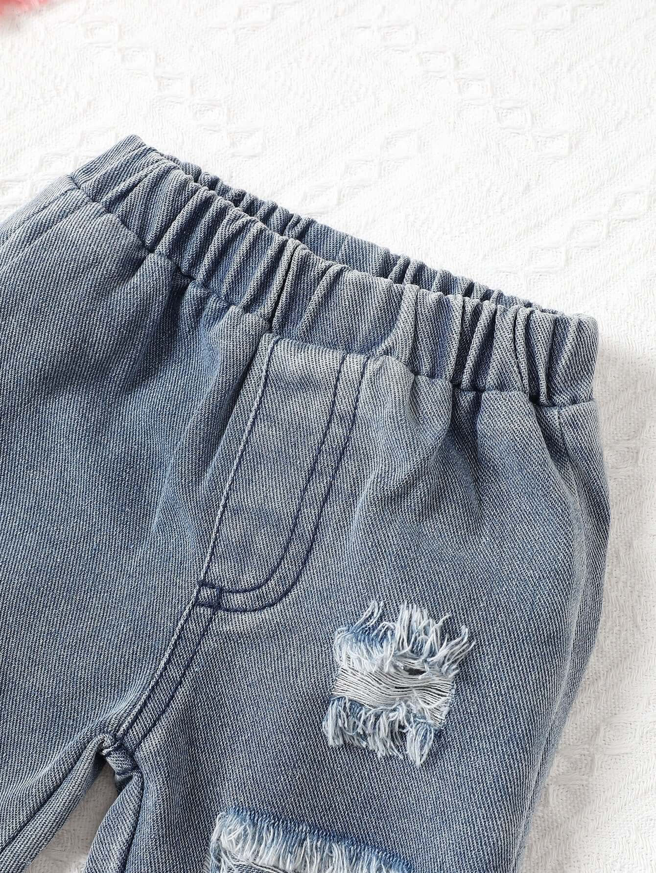 Girls Vest and Jeans Set Bangladesh - Small China Town