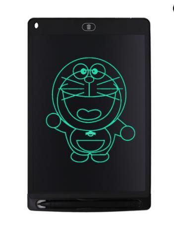 LCD Writing Tablet with pressure-sensitive screen, stylus, erase button, and screen lock for kids' drawing, writing, and learning