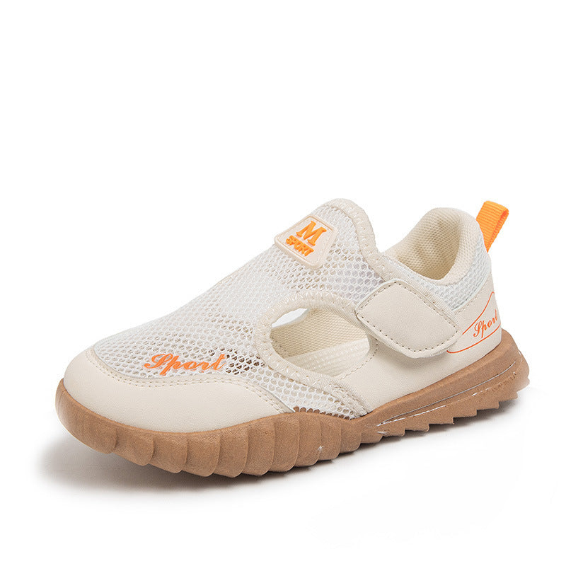 Breathable Single Mesh Boys' Sports Mesh Shoes (Available)