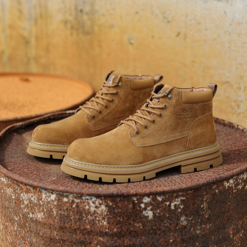 Spring, Summer And Winter Big British Style Men's Shoes Retro ( Available )