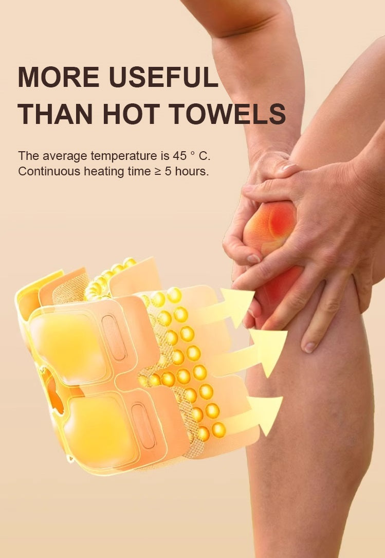 Self Heating Pain Relief Warm Knee Patch Pad (সেলফ হিটিং ব্যথা উপশম ওয়ার্ম হাঁটুর প্যাচ প্যাড)