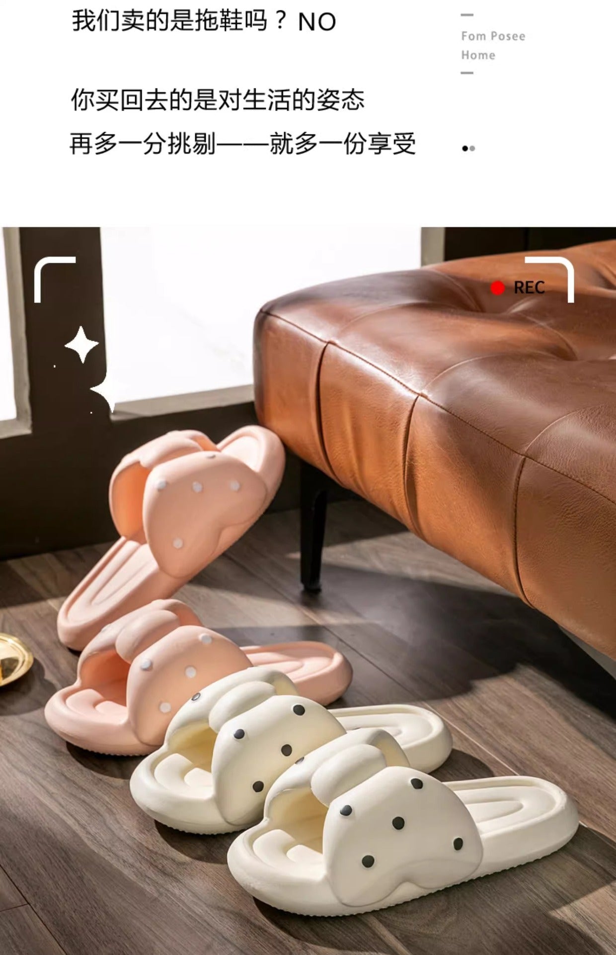 Bowknot slippers for women summer cute Sandal (Available)