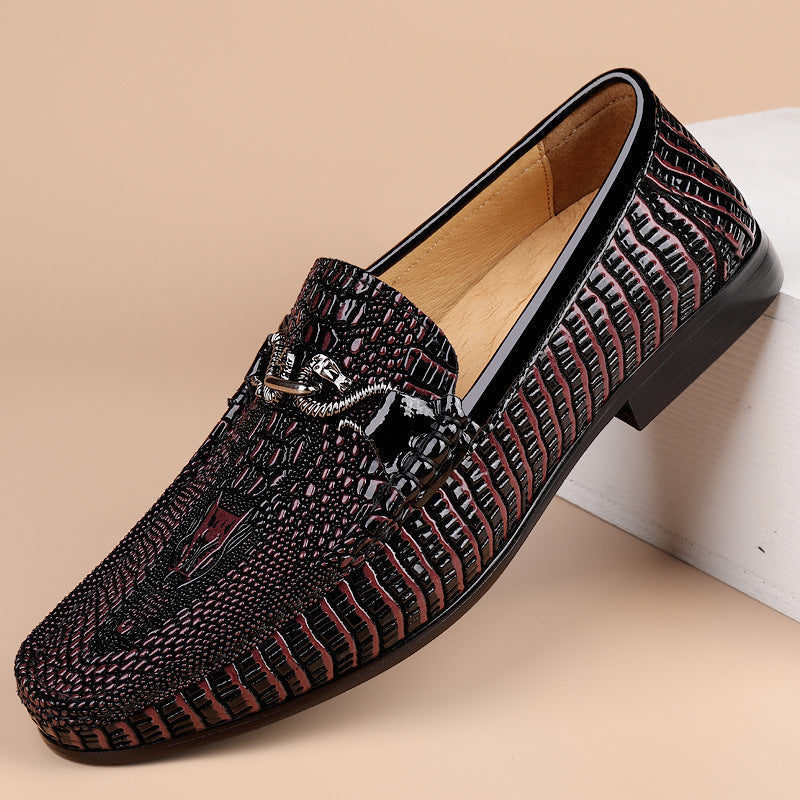 Gommino Men's First Layer Cowhide Soft Bottom Leather Shoes (Available)