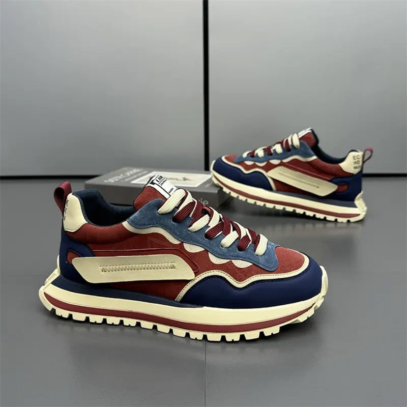 Fashion Sneaker Casual And Lightweight Comfort Trend Color Matching Men