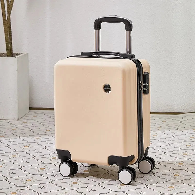 14 Inch Small Luggage Compartment 20*30*40 Cm Spring and Autumn Air Travel Boarding Password Box Travel Suitcase