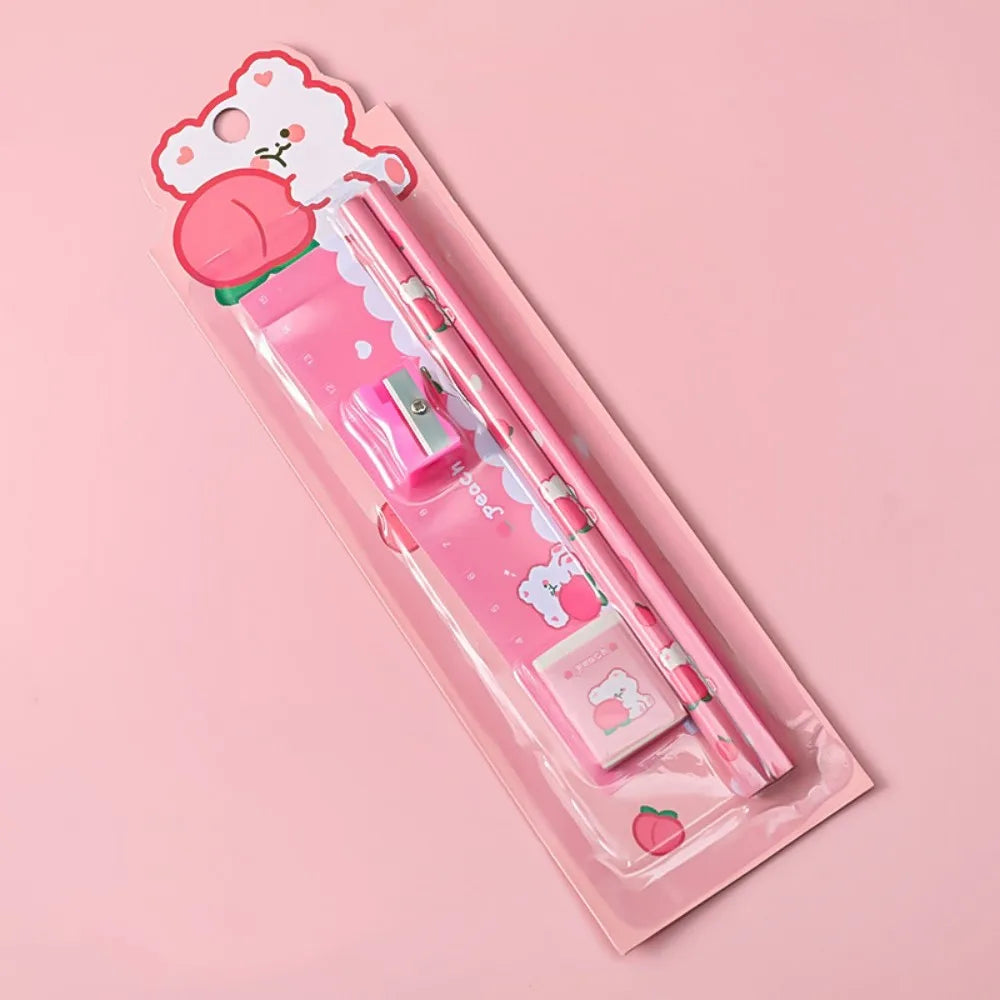 Cute Kapibala Stationery Set Birthday Present Children Student Back To School Gift Study Supplies Kawaii Kids Prize Gift