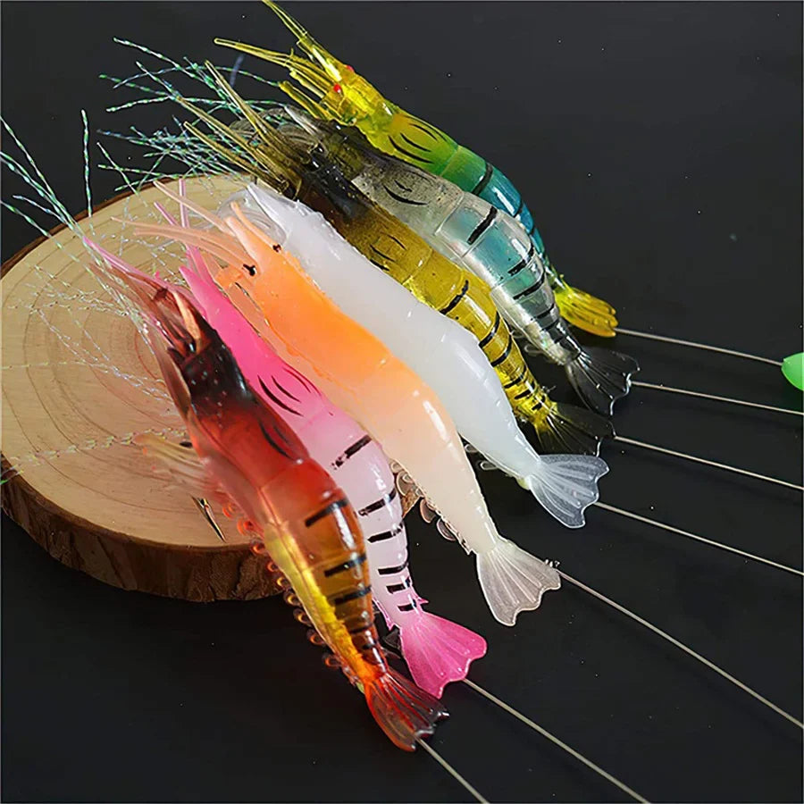 Shrimp Lures Fishing Lures Artificial Fishing Bait Isca Artificial Ascesorios Pesca