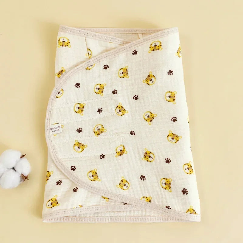 New Baby Swaddle Blanket 0-6 Months Strap Protect Belly Baby Sleeping Blanket Wrap for Newborn (Available)