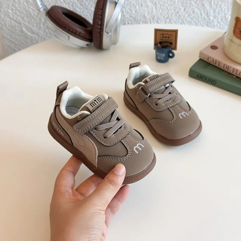 Comfortable Breathable Soft Bottom Children's Shoes for 1-4 Years Old Boys And Girls Autumn New Style Sports Trend Flat Shoes
