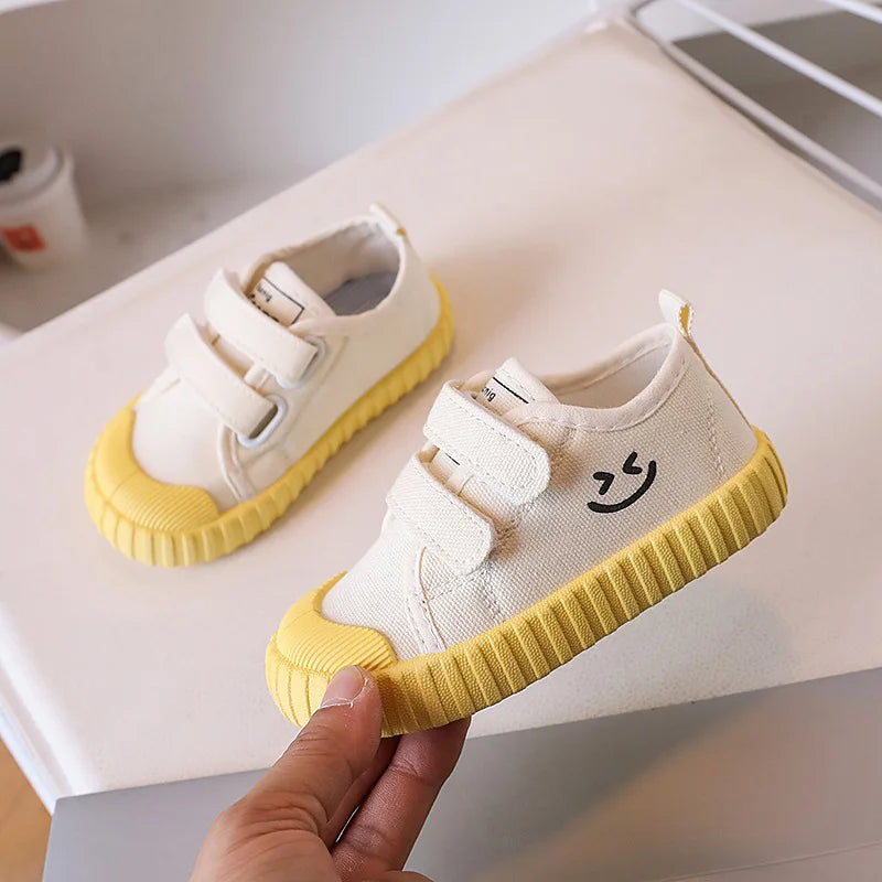 Children's Casual Shoes Boys Girls Baby Sneakers Breathable Soft Non-slip Comfortable Boys Girls Toddler Canvas Shoes Kids Shoes
