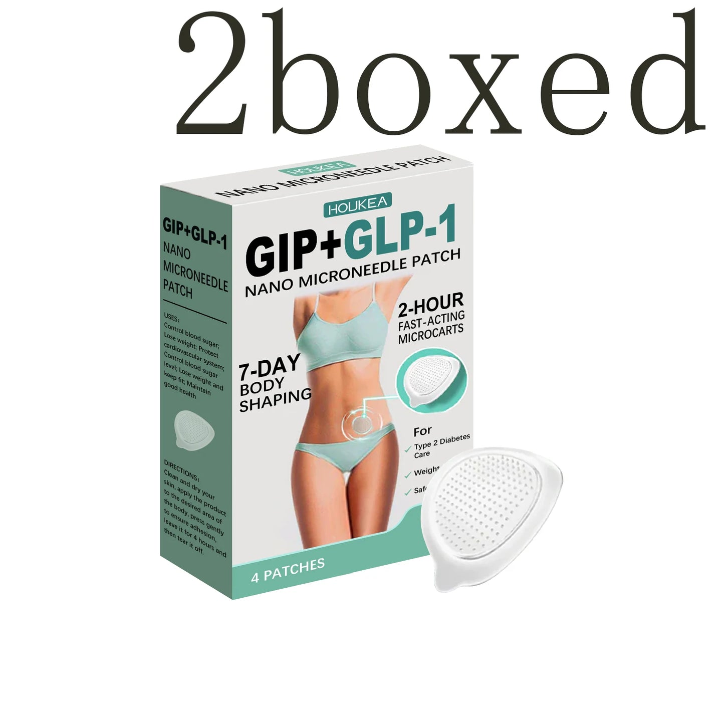 Body Care Patch - Gentle Care & Firming, Lifts Body Contours, Daily Lazy-Friendly Long-Lasting Body Shaping Patch