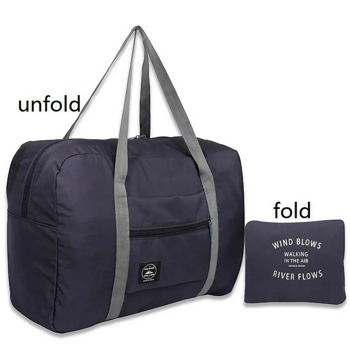 Travelling Storage Bag Large Capacity Storage Bag Large Clothes Storage Bag Moving Packing Bag Set Trolley Luggage Bag