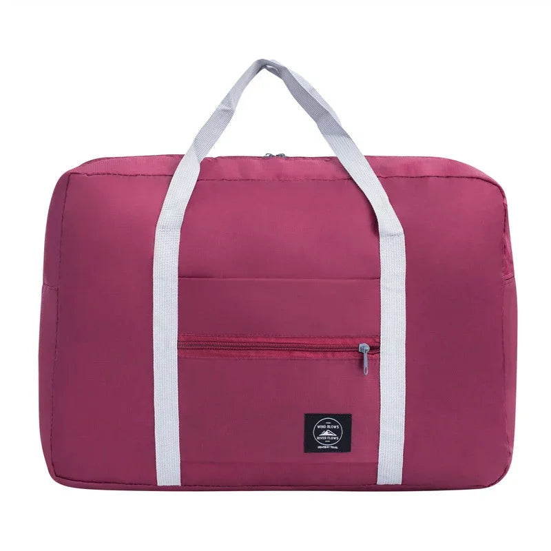 Luggage bag, travel tote bag, travel storage bag, large capacity shoulder bag, women's waterproof bag