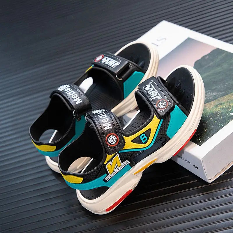 Summer for Boys Girls Casual Beach Shoe Comfortable Soft Sole Kids Shoes Fashion Non-slip Slippers