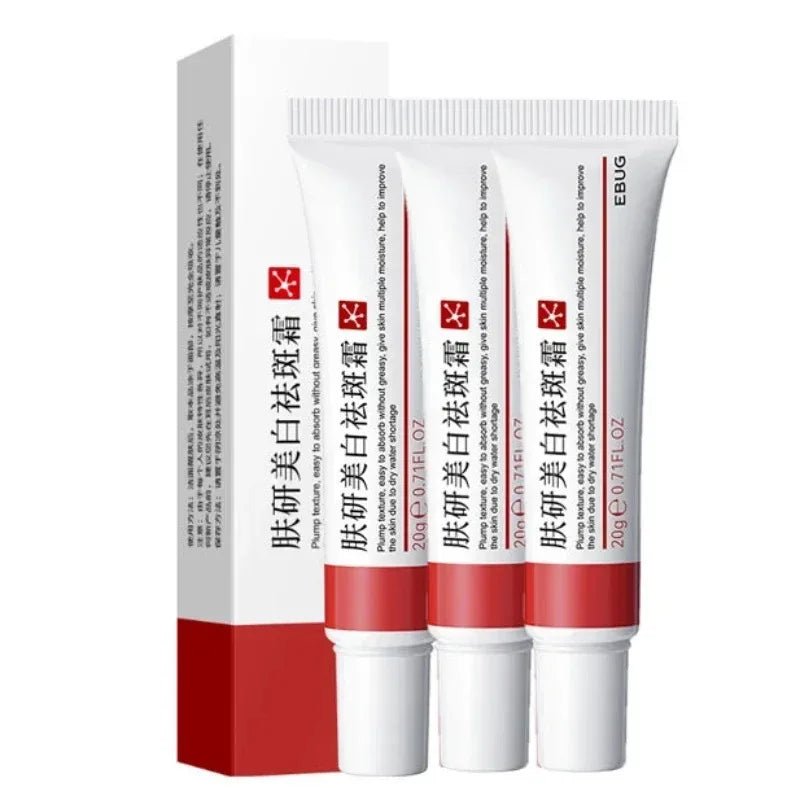 Whitening Freckle Cream Niacinamide Remove Dark Spot Cream Anti Freckle and Aging Cream Fade Pigmentation Melasma Skin