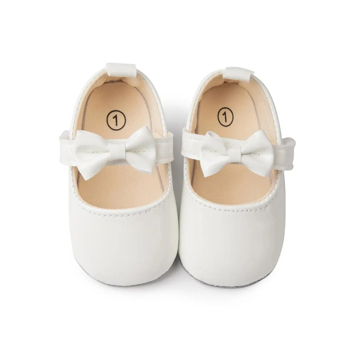 Baby Girls Shoes Bowknot Princess Dress Shoes PU Anti-slip Soft Sole Infant First Walkers Newborn Crib Baby Shoes