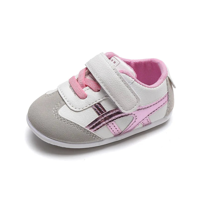 Baby Boys And Girls Toddler Shoes Infant Sneakers Newborn Soft Bottom First Walk Non-Slip Fashion