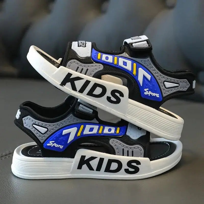 Children Sport Sandals Summer for Boys Girls Casual Beach Shoe Comfortable Soft Sole Kids Shoes Fashion Non-slip Slippers