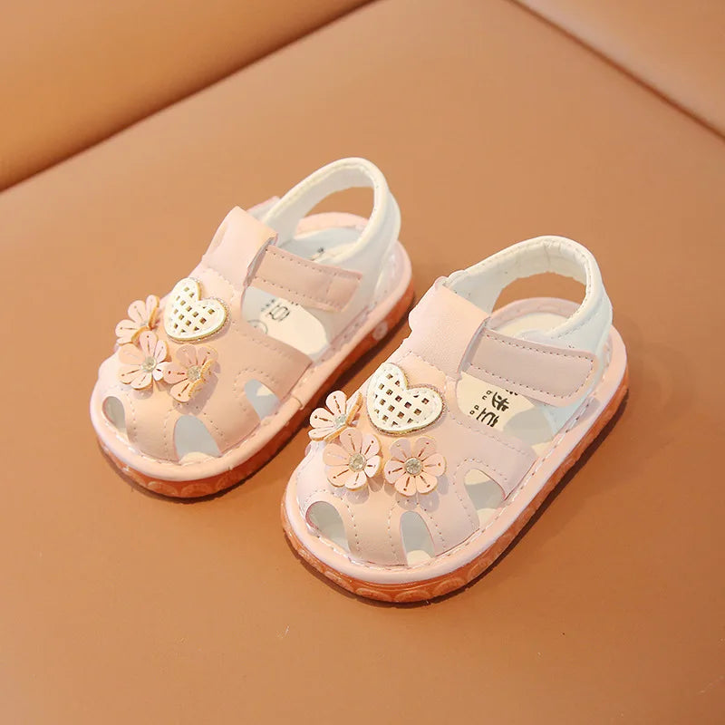Baby Shoes Summer New Baby Calling Shoe Soft soled Baby Girl Sandals Anti slip Girl Shoe Children sandals
