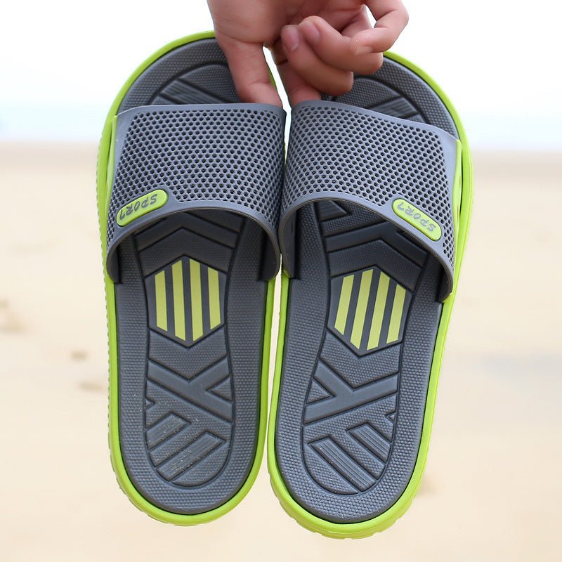 Men's Large Outdoor Sports Slippers - Mom & Kids