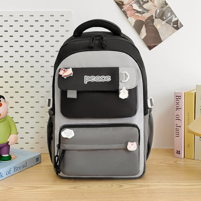 Women's Large Capacity Lightweight Simple Schoolbag