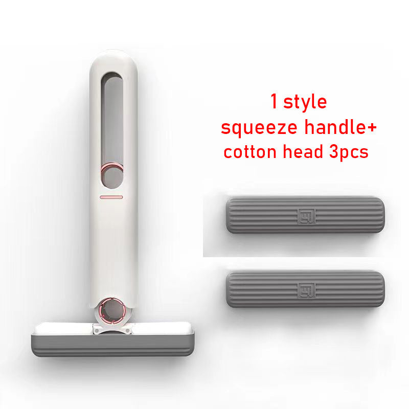 Mini Sponge Squeeze Mop – Portable Household Cleaning Tool (Available)