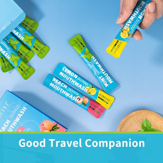 Mouthwash Pieces Set Pocket Portable Saliva