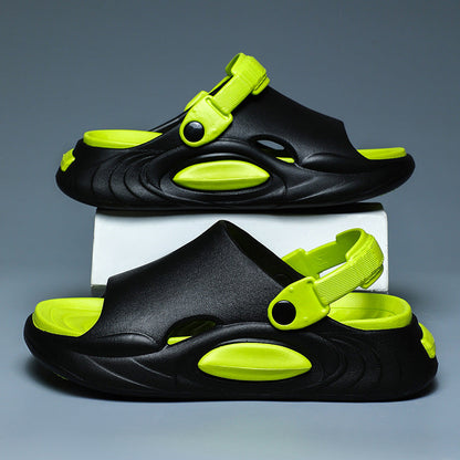 New Summer Men's Sandals Non-slip Deodorant Platform