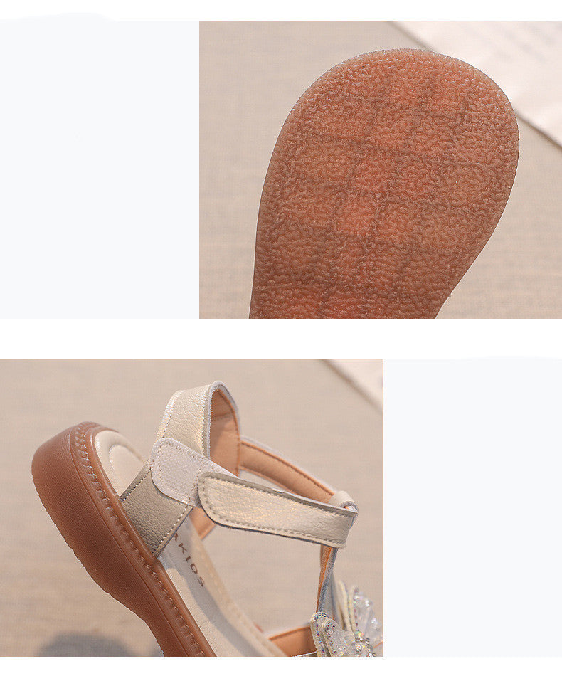 Girls' Fashion All-matching Baby Bowknot Shoes