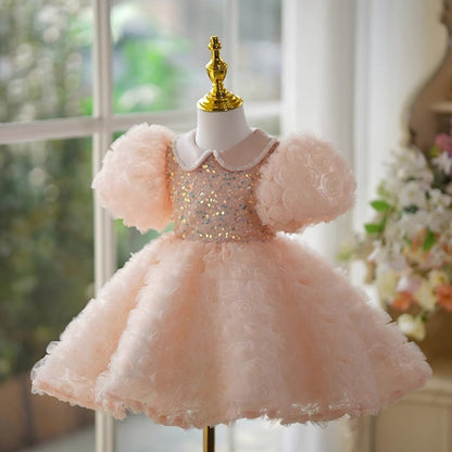 Girl's Pettiskirt Birthday Costume Skirt