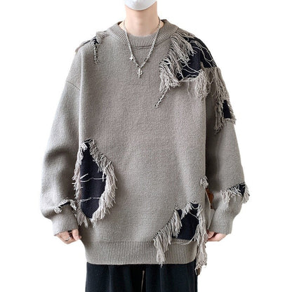 Men's Loose Casual Retro Idle Style Sweater