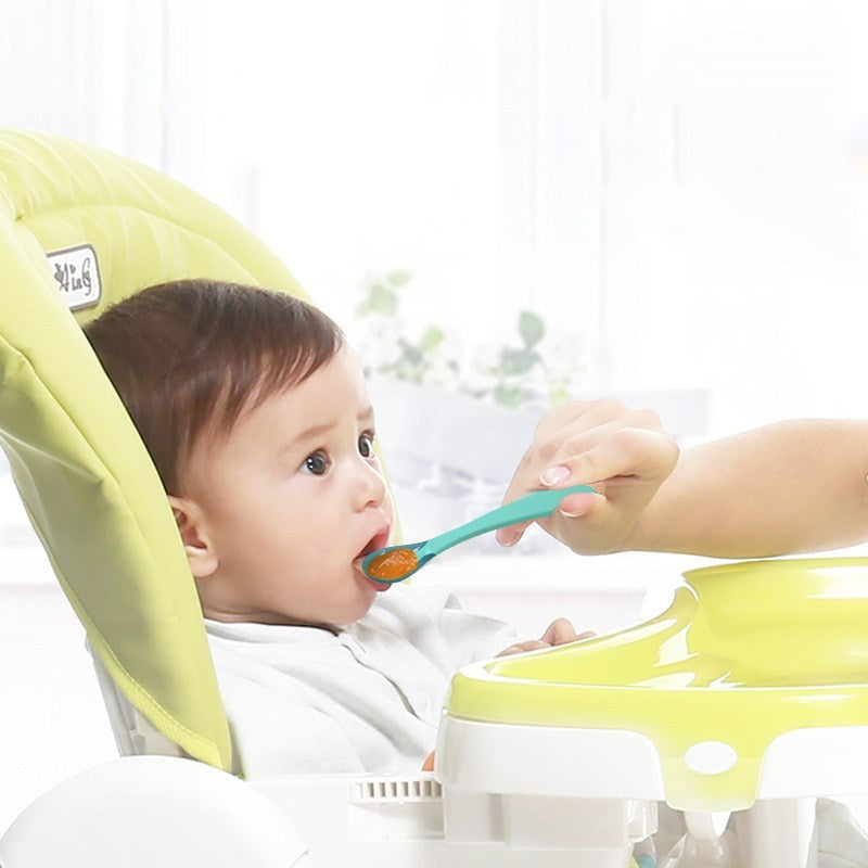 Baby Food Spoon Anti Scalding Baby Food Spoon Stem (Available)