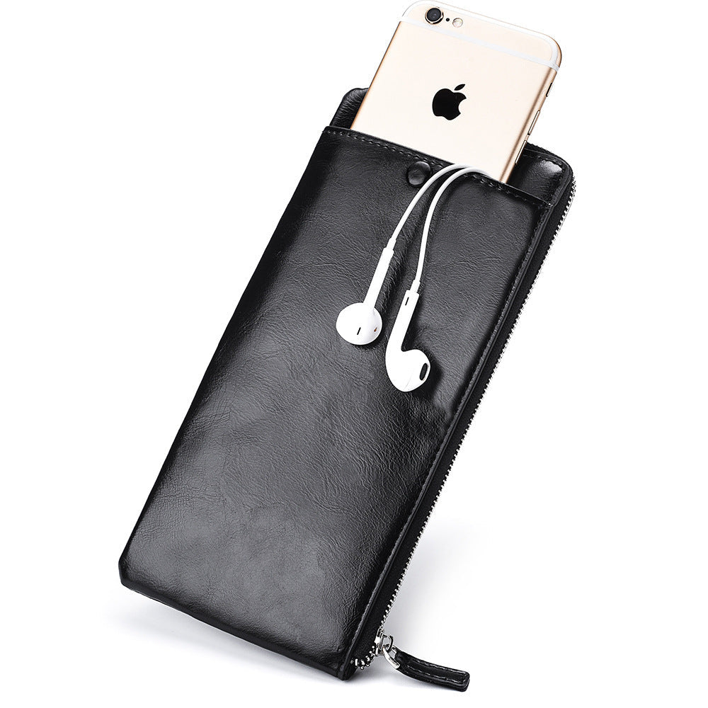 New wallet men's long wallet ( Available )