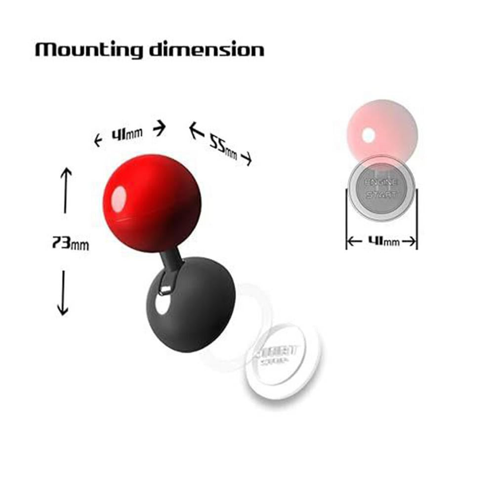 Car Engine Starts Stop Button Joystick