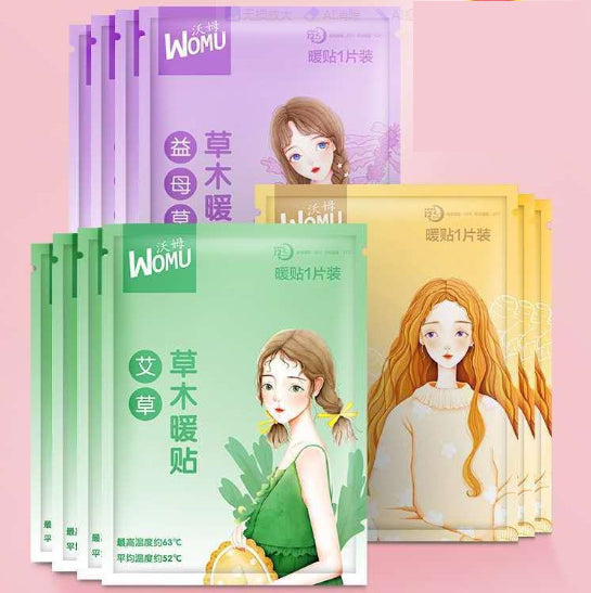 Argy Wormwood Warm Paste Baby Warmer Self-heating Uterus Warming Plaster Ginger Plaster