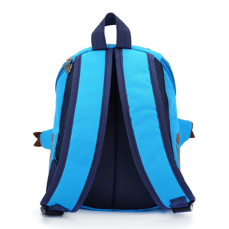 3D animal kids backpack with adjustable shoulder straps and spacious compartments for boys and girls, ideal for school, daycare, travel, and daily use