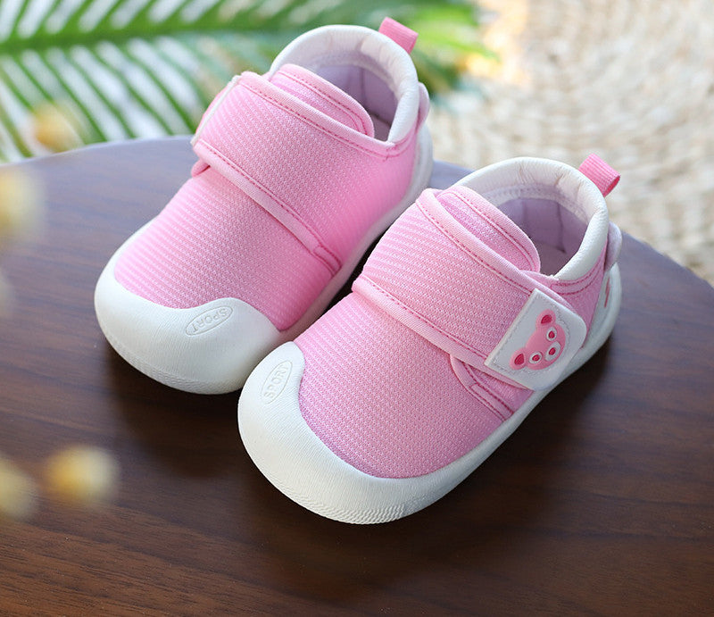 Toddler Shoes Male Baby Cotton Shoes Female Baby Soft Bottom Cloth Breathable