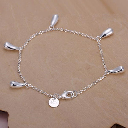 4-piece set of bracelet, necklace, earrings, ring (Available)