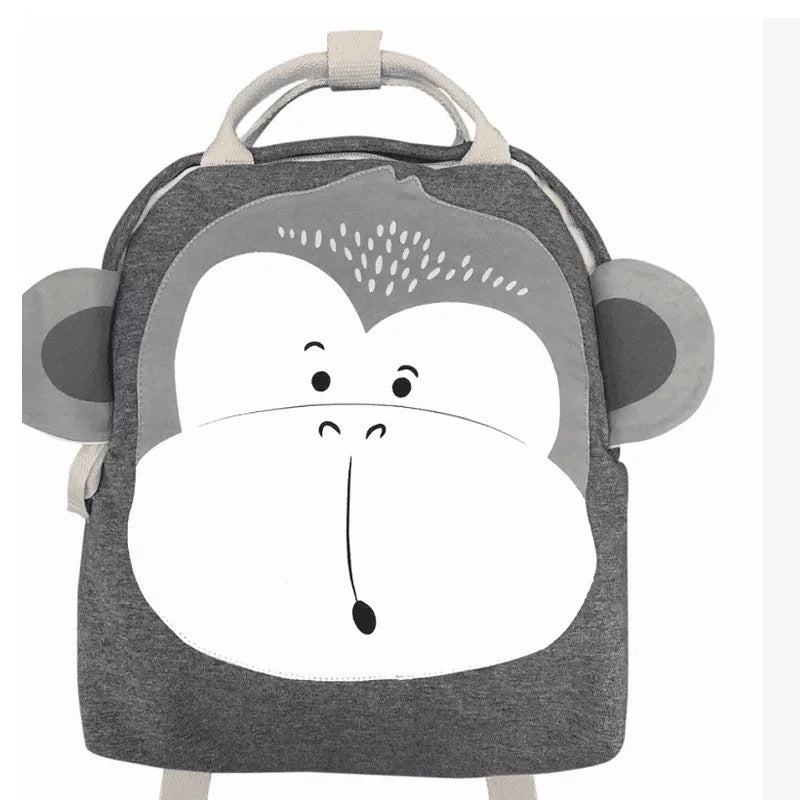 Cartoon animal series backpack children schoolbag
