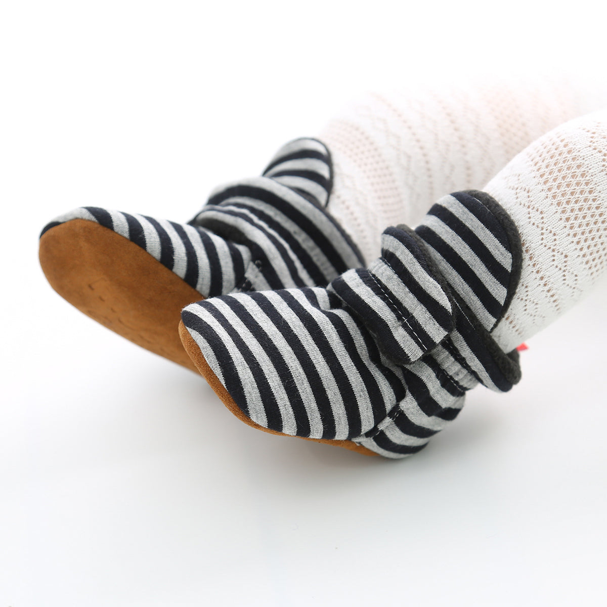 Knitted baby cotton shoes