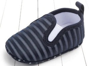 Unisex Baby Prewalker Shoes with soft sole, breathable upper, lightweight slip-on design, and flexible comfort for newborns and first walkers