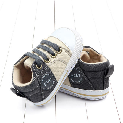 Casual canvas shoes soft sole baby shoes toddler shoes