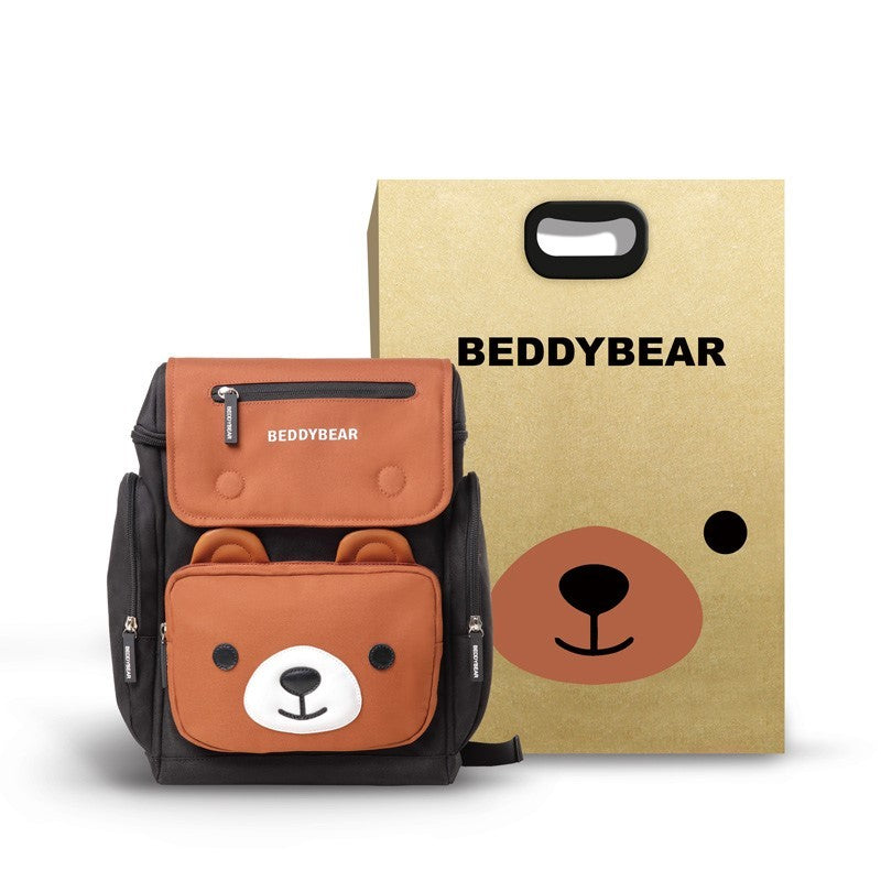 Cute Schoolboy Backpack with adjustable shoulder straps and spacious compartments for boys, suitable for school, travel, and everyday use