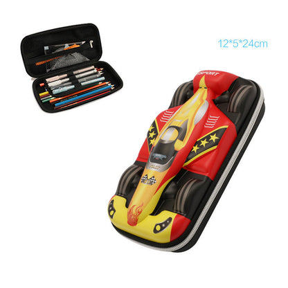 Waterproof Pencil Case with large capacity, durable Oxford fabric, and secure zipper for school, office, and travel stationery storage