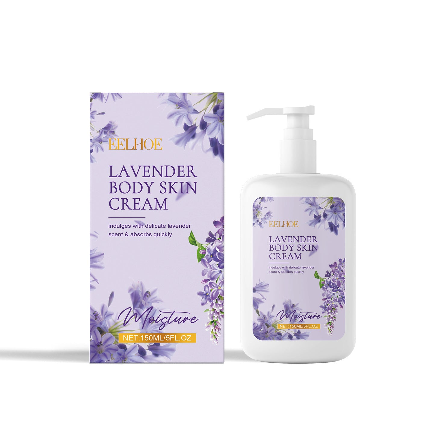 Lavender Body Skin Care Set Gentle Moisturizing Skin