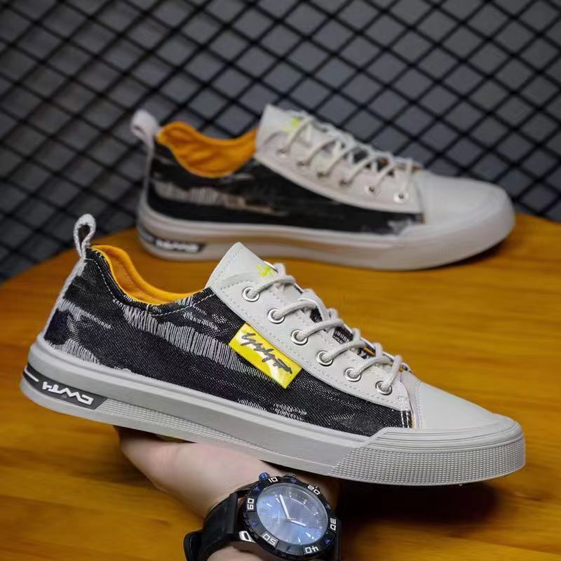 Student Trendy Men's Casual Canvas Shoes