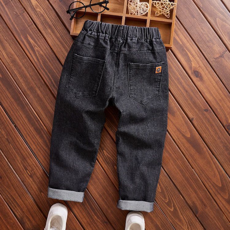 Children's Jeans Thin Loose Trousers (Available)